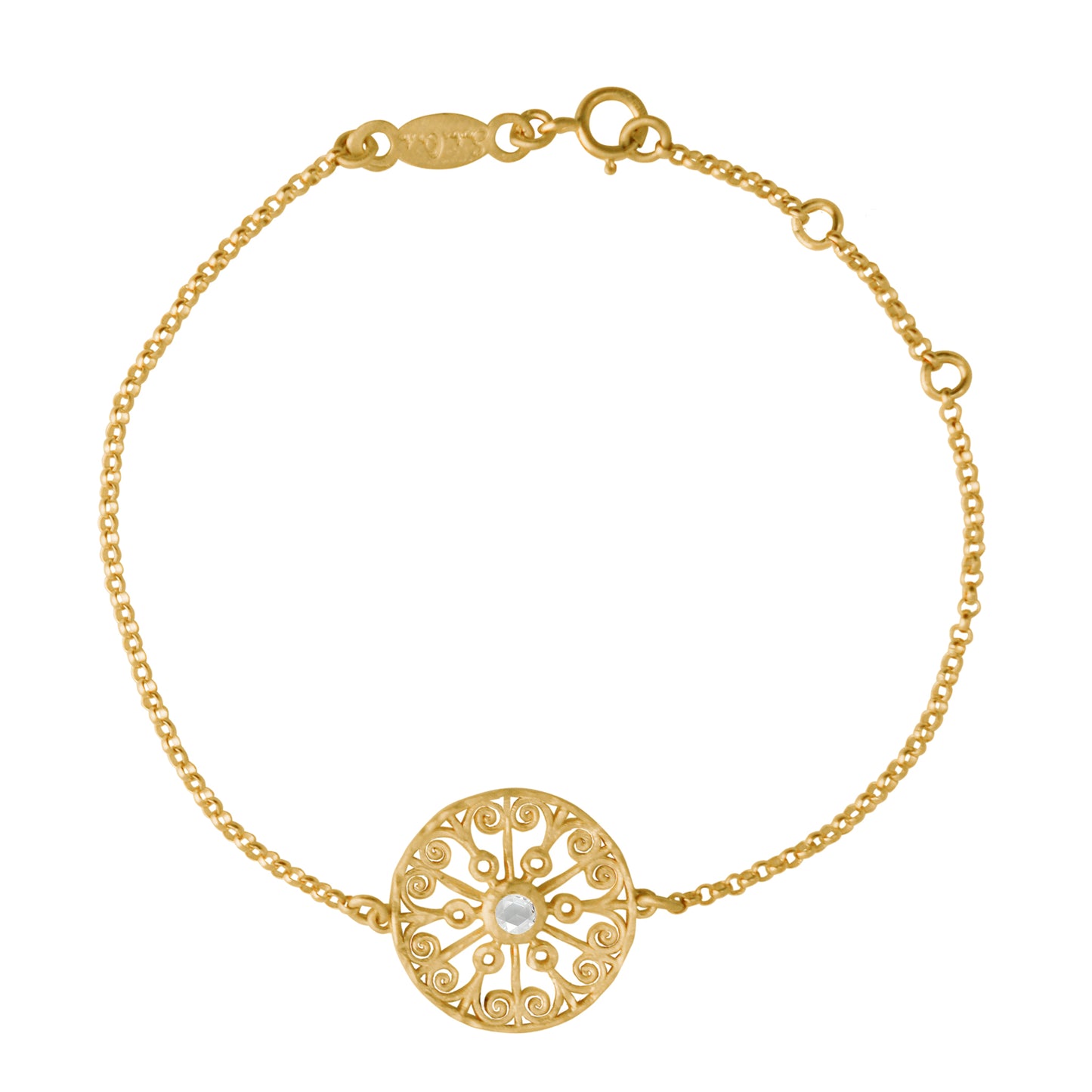La Rioja Open Medallion Bracelet
