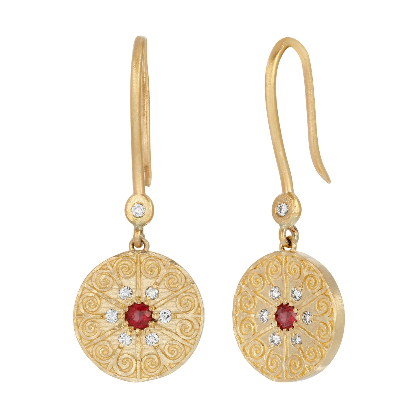 La Rioja Medallion Earrings