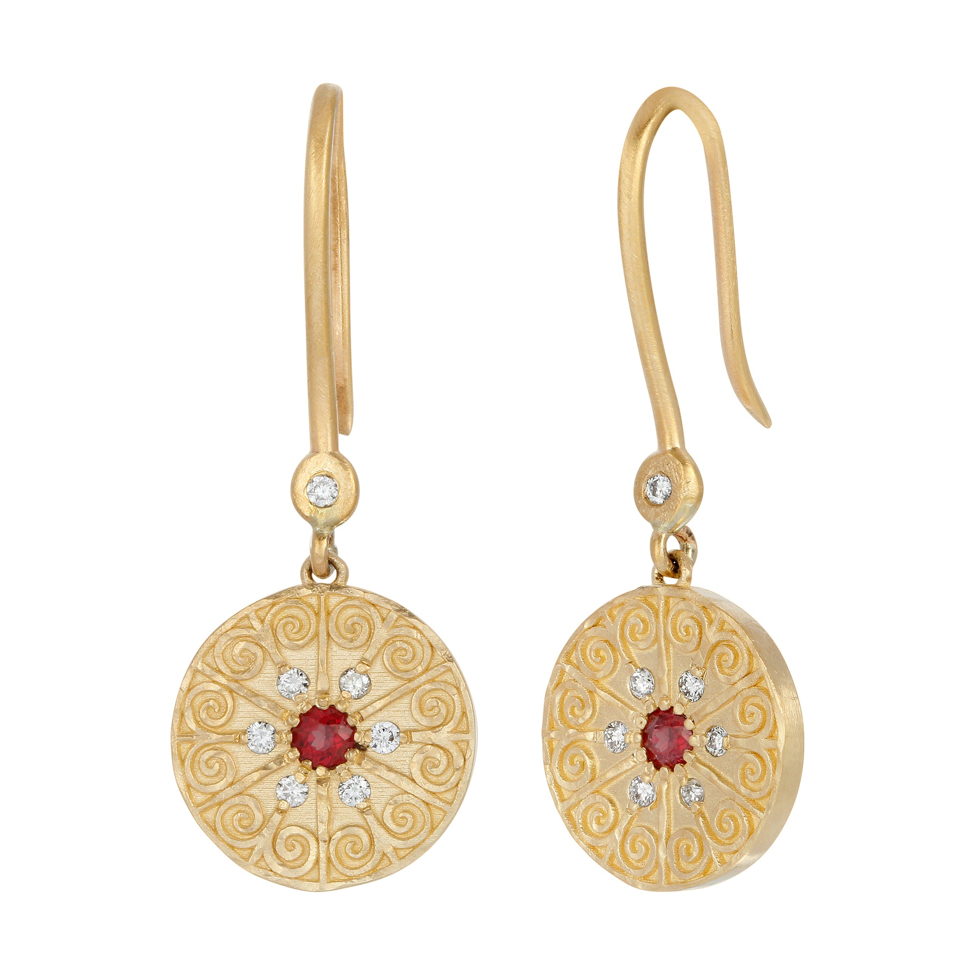 La Rioja Medallion Earrings