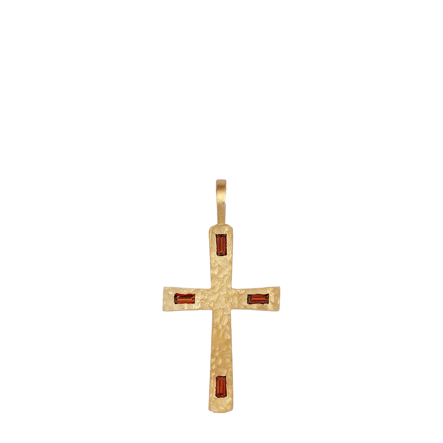 Santos Cross with Garnets