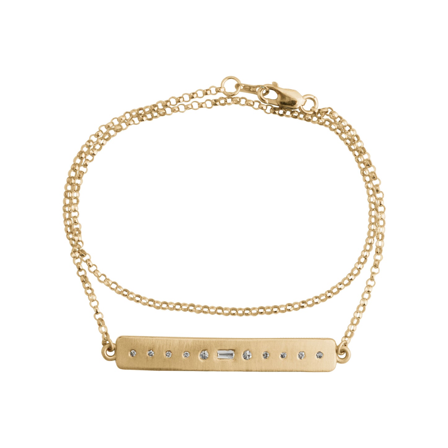 Sevilla Bar Bracelet Yellow Gold