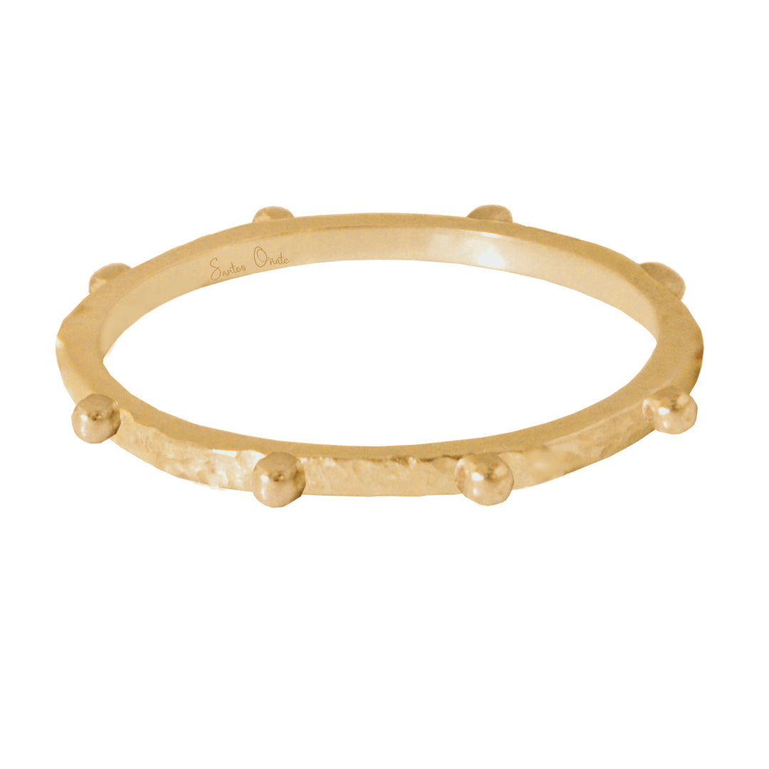 Paz Spinner Ring Yellow Gold